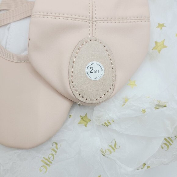 Stella Pink Girls Ballet Slippers 2MT NEW. Free Shipping - Picture 5 of 6